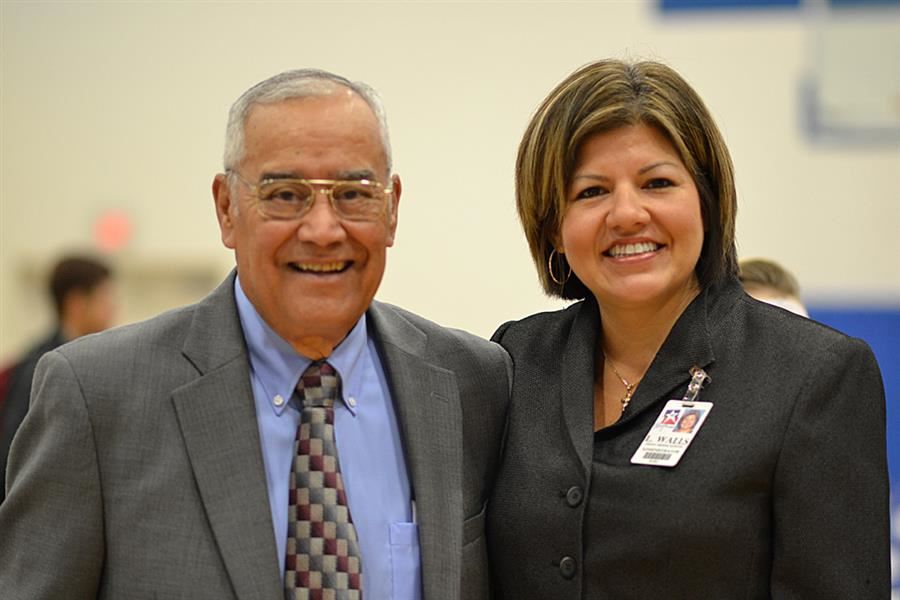 Mr. Chapa and Mrs. Walls Mr. Chapa and Mrs. Walls